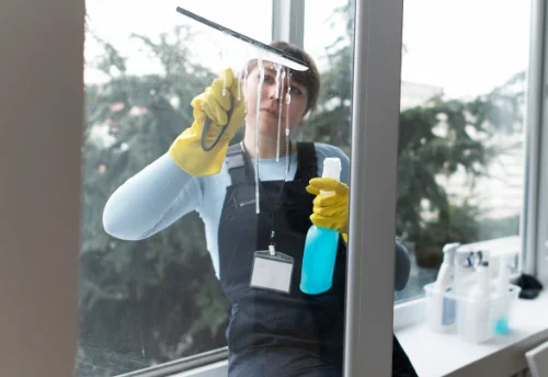 Nettoyage de vitres intérieures et extérieures à Laifour